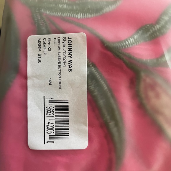 Johnny Was Libbi top - XS - Picture 4 of 5